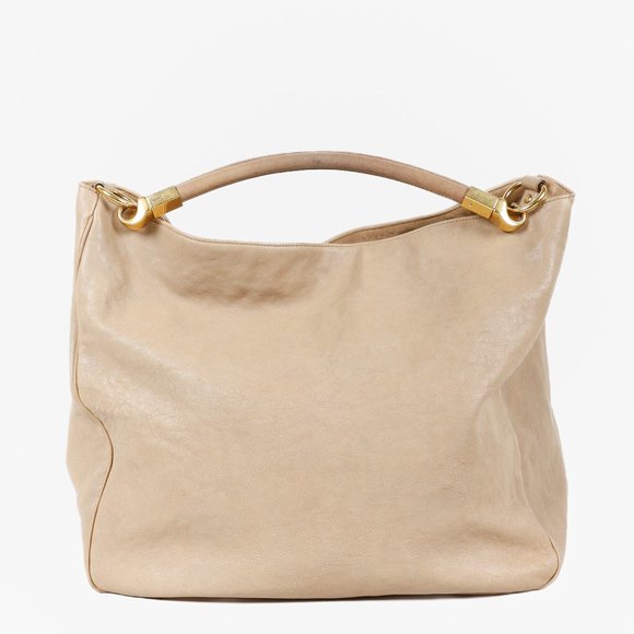 Yves Saint Laurent Handbags - *SOLD* Yves Saint Laurent Beige Roady Hobo Bag